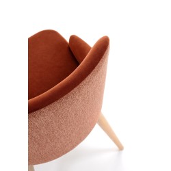 'MALAGA Cinnamon Chair / Upholstery: MAVEL 44 / STELAR 54' 'MALAGA Cinnamon Chair / Upholstery: MAVEL 44 / STELAR 54'