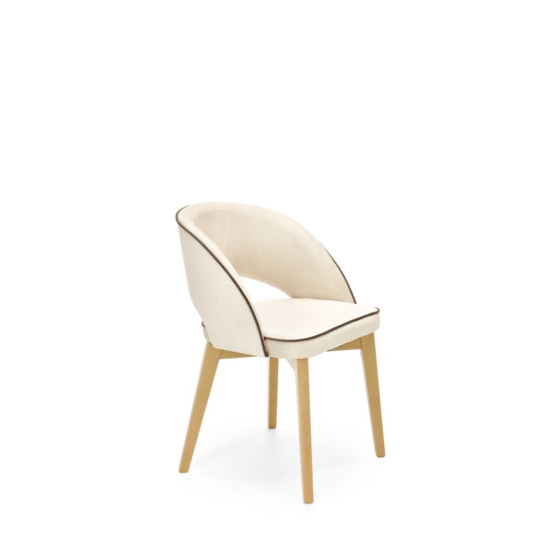 'MARINO Honey Oak Chair / MONOLITH 04 Upholstery' 'MARINO Honey Oak Chair / MONOLITH 04 Upholstery'