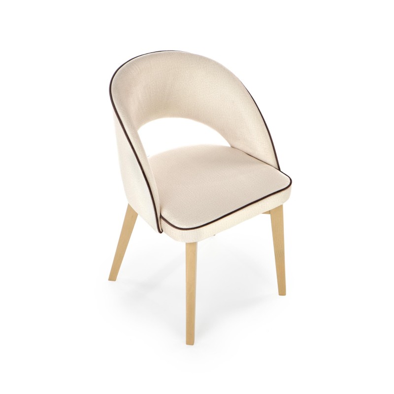 'MARINO Honey Oak Chair / MONOLITH 04 Upholstery' 'MARINO Honey Oak Chair / MONOLITH 04 Upholstery'