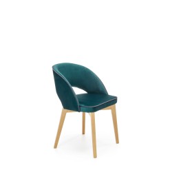 'MARINO Honey Oak Chair / MONOLITH 37 Upholstery'