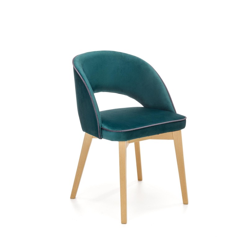'MARINO Honey Oak Chair / MONOLITH 37 Upholstery' 'MARINO Honey Oak Chair / MONOLITH 37 Upholstery'