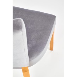 'ROIS Honey Oak / Ash Grey Chair' 'ROIS Honey Oak / Ash Grey Chair'