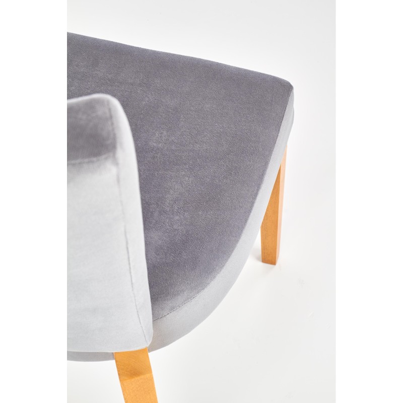 'ROIS Honey Oak / Ash Grey Chair' 'ROIS Honey Oak / Ash Grey Chair'