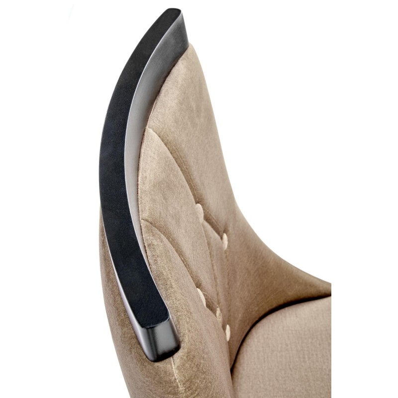 'ROYAL Black Chair / Upholstery: MONOLITH 09' 'ROYAL Black Chair / Upholstery: MONOLITH 09'