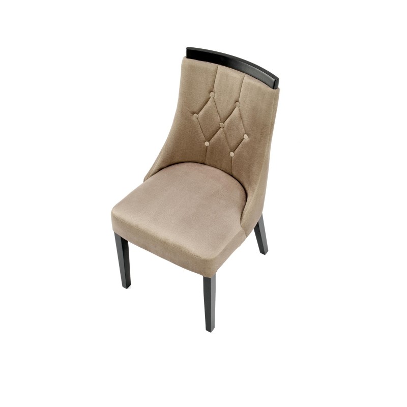 'ROYAL Black Chair / Upholstery: MONOLITH 09' 'ROYAL Black Chair / Upholstery: MONOLITH 09'