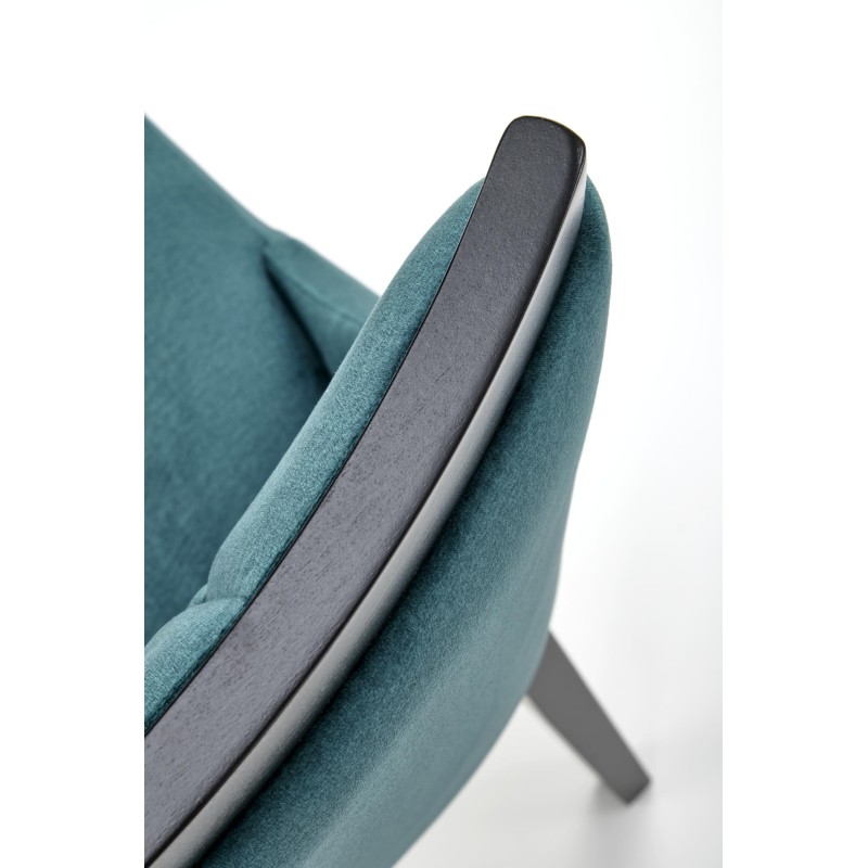 'ROYAL Black Chair / Upholstery: MONOLITH 37' 'ROYAL Black Chair / Upholstery: MONOLITH 37'