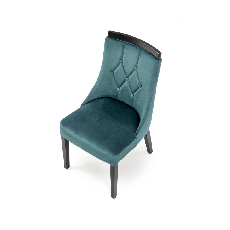 'ROYAL Black Chair / Upholstery: MONOLITH 37' 'ROYAL Black Chair / Upholstery: MONOLITH 37'