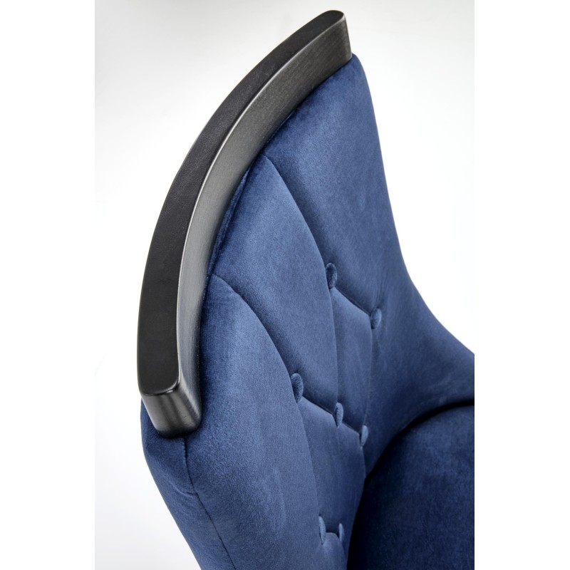 'ROYAL Black Chair / Upholstery: MONOLITH 77' 'ROYAL Black Chair / Upholstery: MONOLITH 77'