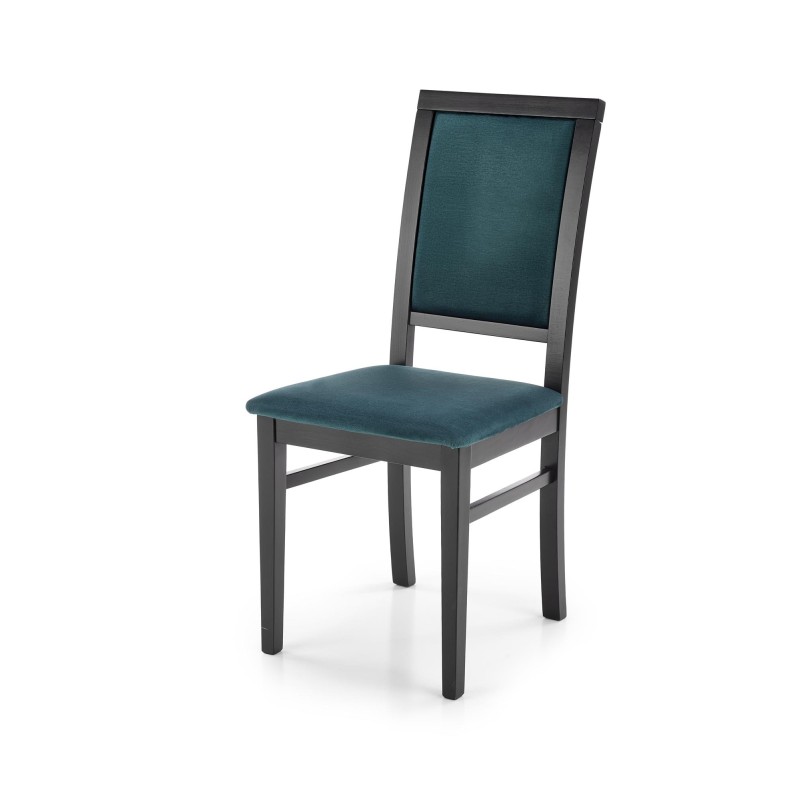 'SYLWEK1 Black Chair / Upholstery: Monolith 37 Velvet' 'SYLWEK1 Black Chair / Upholstery: Monolith 37 Velvet'