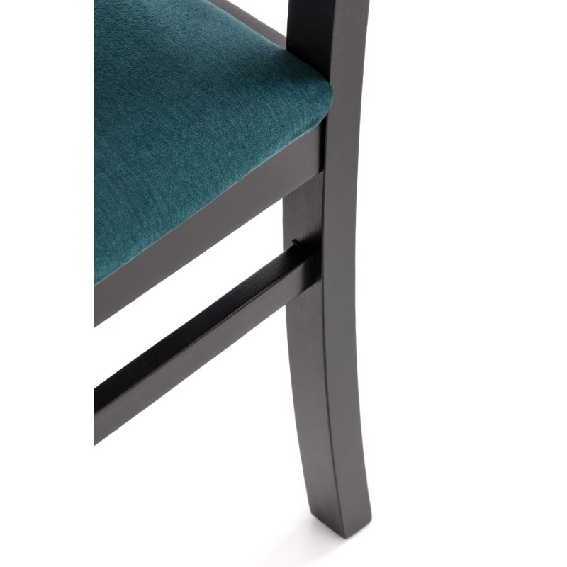 'SYLWEK1 Black Chair / Upholstery: Monolith 37 Velvet' 'SYLWEK1 Black Chair / Upholstery: Monolith 37 Velvet'