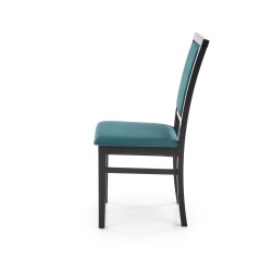 'SYLWEK1 Black Chair / Upholstery: Monolith 37 Velvet' 'SYLWEK1 Black Chair / Upholstery: Monolith 37 Velvet'