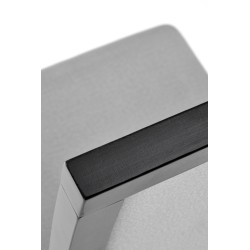 SYLWEK1 krzesło czarny / tap: velvet Monolith 85 (popiel) (1p 2szt) SYLWEK1 krzesło czarny / tap: velvet Monolith 85 (popiel) (1p 2szt)