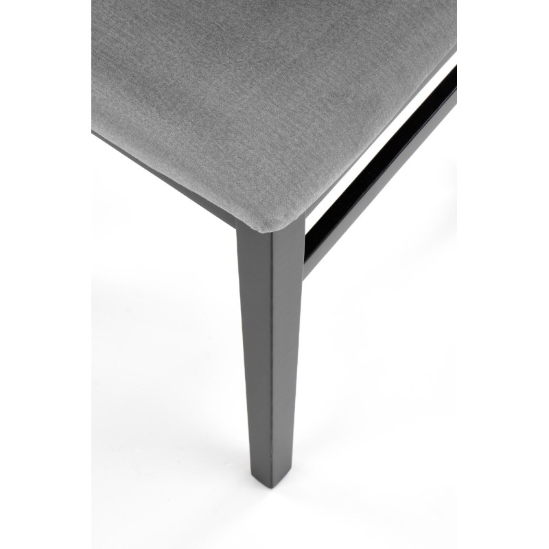 'SYLWEK1 Black Chair / Upholstery: Monolith 85 Velvet' 'SYLWEK1 Black Chair / Upholstery: Monolith 85 Velvet'