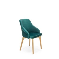 'TOLEDO 2 Honey Oak Chair / Upholstery MONOLITH 37'