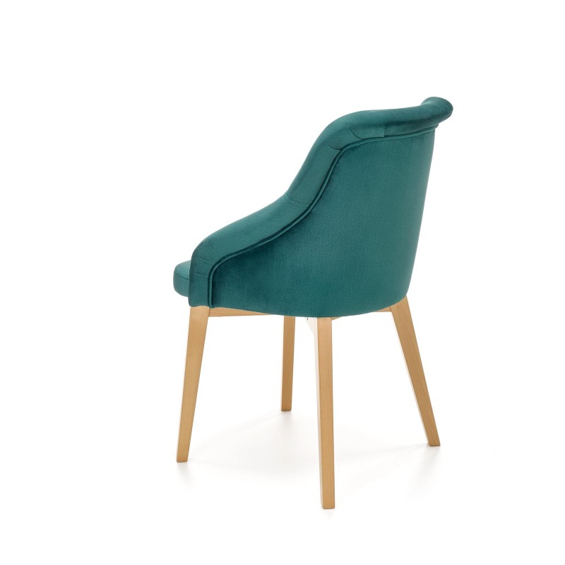 'TOLEDO 2 Honey Oak Chair / Upholstery MONOLITH 37' 'TOLEDO 2 Honey Oak Chair / Upholstery MONOLITH 37'