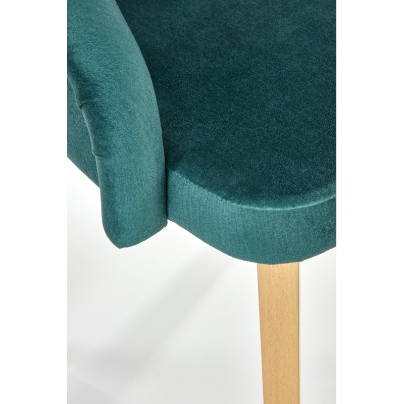 'TOLEDO 2 Honey Oak Chair / Upholstery MONOLITH 37' 'TOLEDO 2 Honey Oak Chair / Upholstery MONOLITH 37'