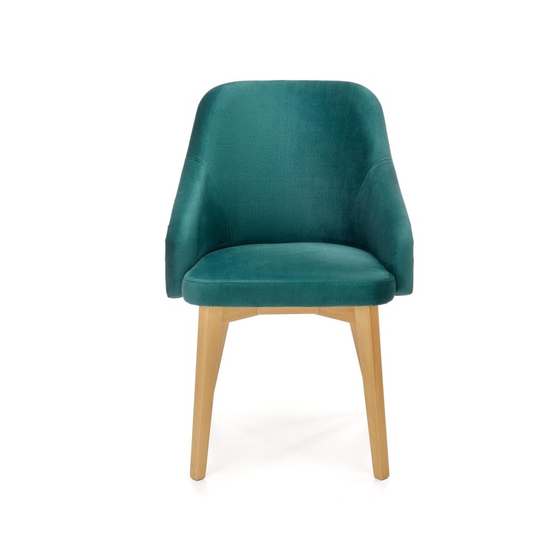 'TOLEDO 2 Honey Oak Chair / Upholstery MONOLITH 37' 'TOLEDO 2 Honey Oak Chair / Upholstery MONOLITH 37'
