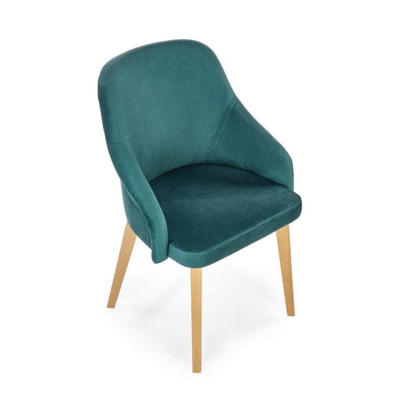 'TOLEDO 2 Honey Oak Chair / Upholstery MONOLITH 37' 'TOLEDO 2 Honey Oak Chair / Upholstery MONOLITH 37'