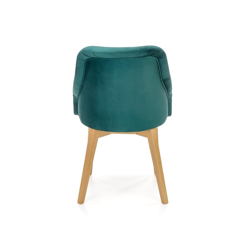 'TOLEDO 2 Honey Oak Chair / Upholstery MONOLITH 37' 'TOLEDO 2 Honey Oak Chair / Upholstery MONOLITH 37'