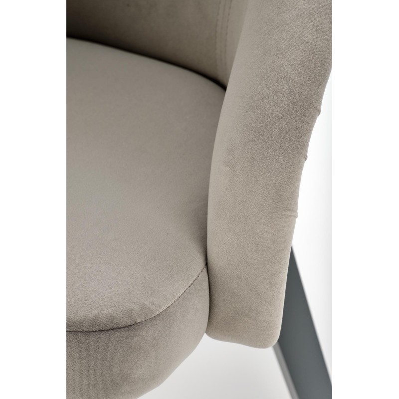 'TOLEDO 2 Graphite Chair / Solo 265 Upholstery' 'TOLEDO 2 Graphite Chair / Solo 265 Upholstery'