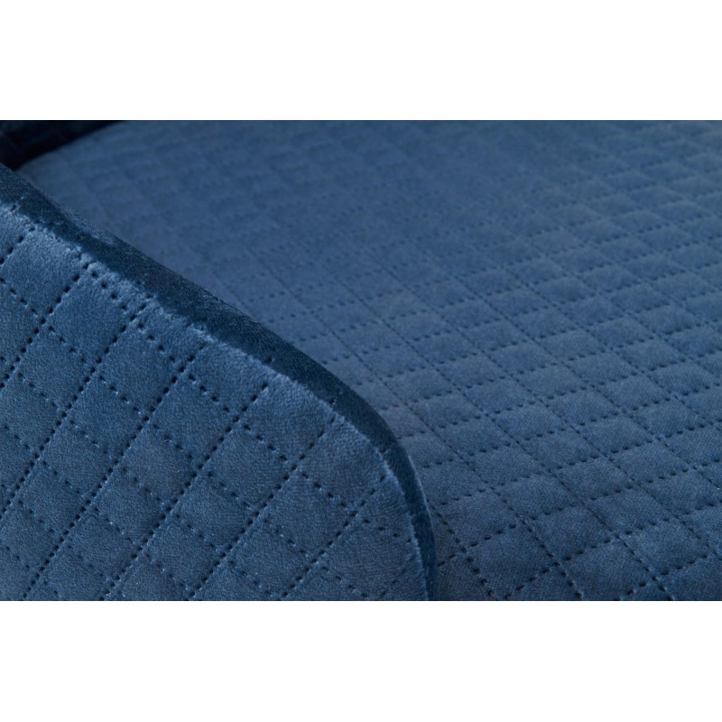 'TOLEDO 3 Black Chair / Quilted Velvet Upholstery Diamond 4 - MONOLITH 77' 'TOLEDO 3 Black Chair / Quilted Velvet Upholstery Diamond 4 - MONOLITH 77'