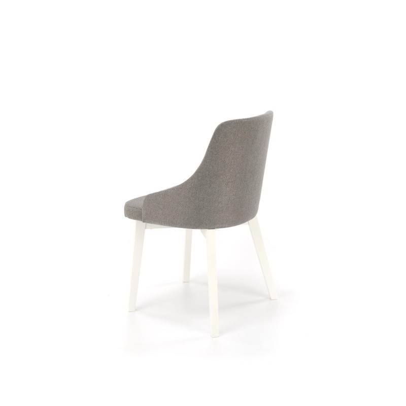 'TOLEDO White Chair / Upholstered in Inari 91' 'TOLEDO White Chair / Upholstered in Inari 91'