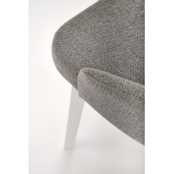 'TOLEDO White Chair / Upholstered in Inari 91' 'TOLEDO White Chair / Upholstered in Inari 91'