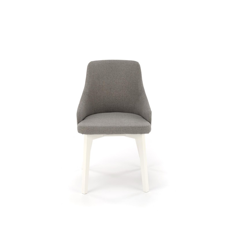 'TOLEDO White Chair / Upholstered in Inari 91' 'TOLEDO White Chair / Upholstered in Inari 91'