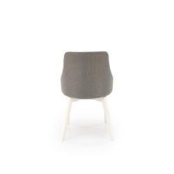'TOLEDO White Chair / Upholstered in Inari 91' 'TOLEDO White Chair / Upholstered in Inari 91'