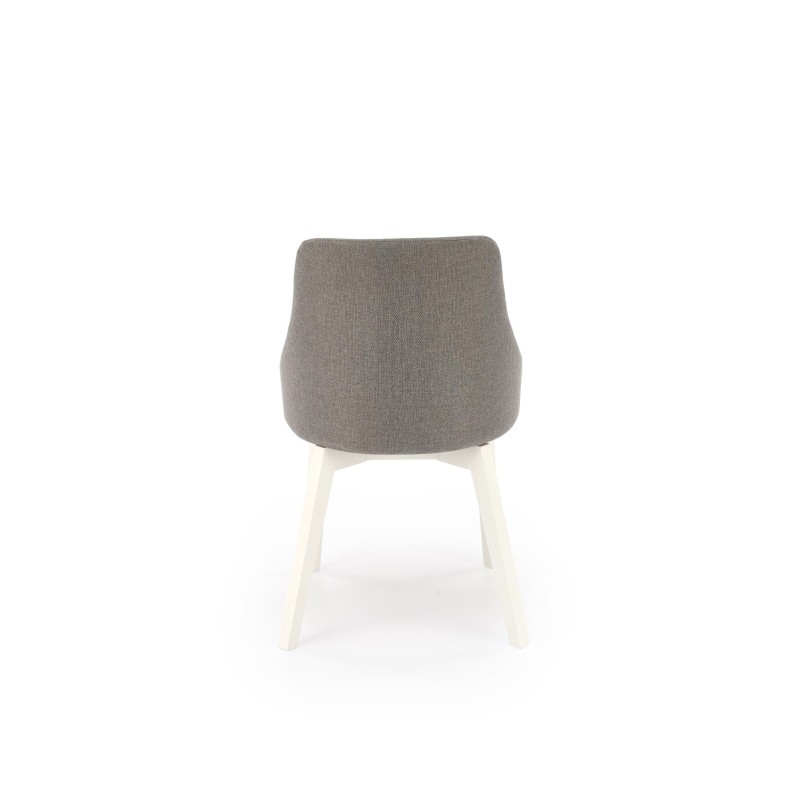 'TOLEDO White Chair / Upholstered in Inari 91' 'TOLEDO White Chair / Upholstered in Inari 91'