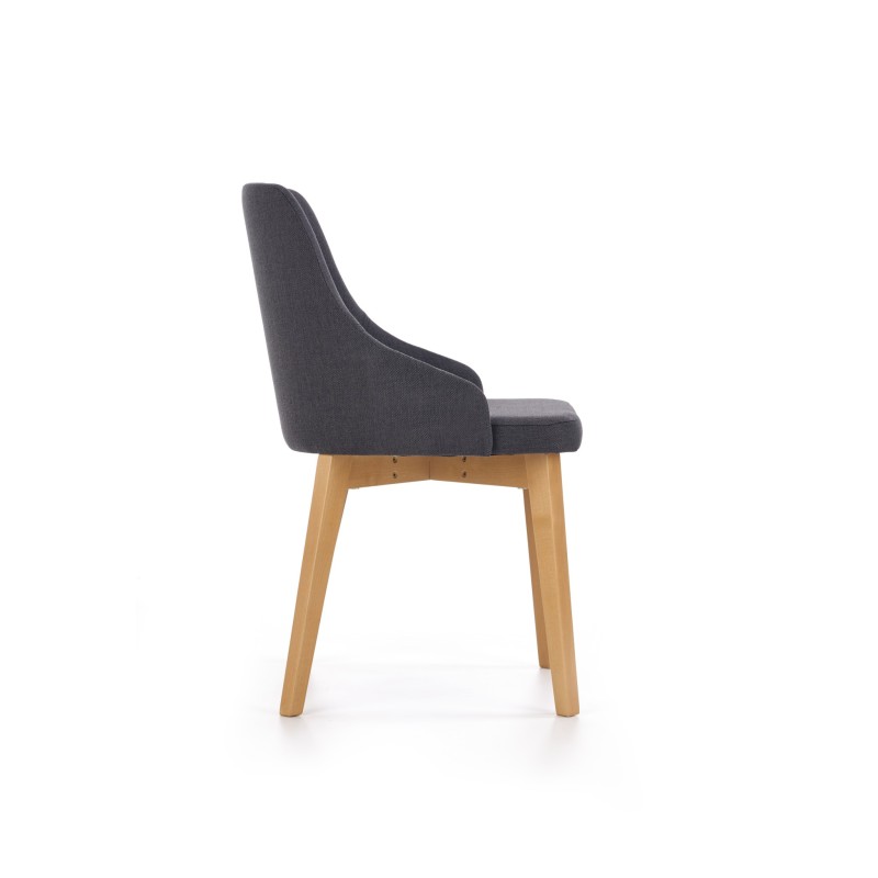 'TOLEDO Honey Oak Chair / Upholstery Inari 95' 'TOLEDO Honey Oak Chair / Upholstery Inari 95'