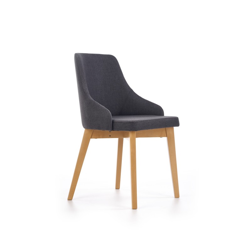 'TOLEDO Honey Oak Chair / Upholstery Inari 95' 'TOLEDO Honey Oak Chair / Upholstery Inari 95'