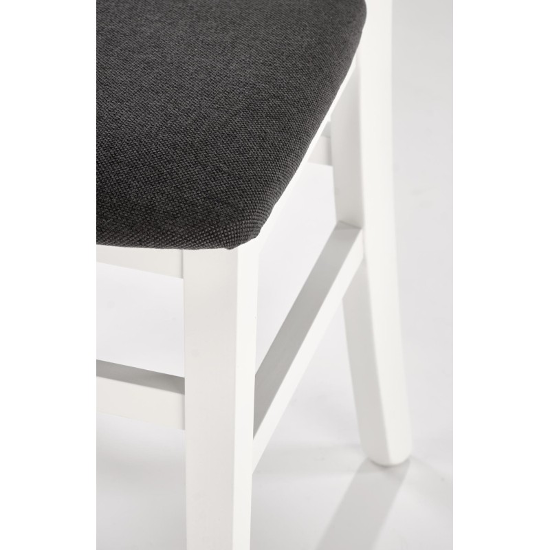 'TUTTI 2 White Chair / Upholstery: Inari 95' 'TUTTI 2 White Chair / Upholstery: Inari 95'