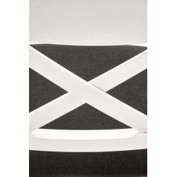 'TUTTI 2 White Chair / Upholstery: Inari 95' 'TUTTI 2 White Chair / Upholstery: Inari 95'