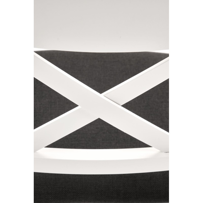 'TUTTI 2 White Chair / Upholstery: Inari 95' 'TUTTI 2 White Chair / Upholstery: Inari 95'