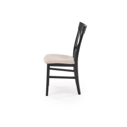 'TUTTI 2 Black Chair / Upholstery: Inari 22' 'TUTTI 2 Black Chair / Upholstery: Inari 22'
