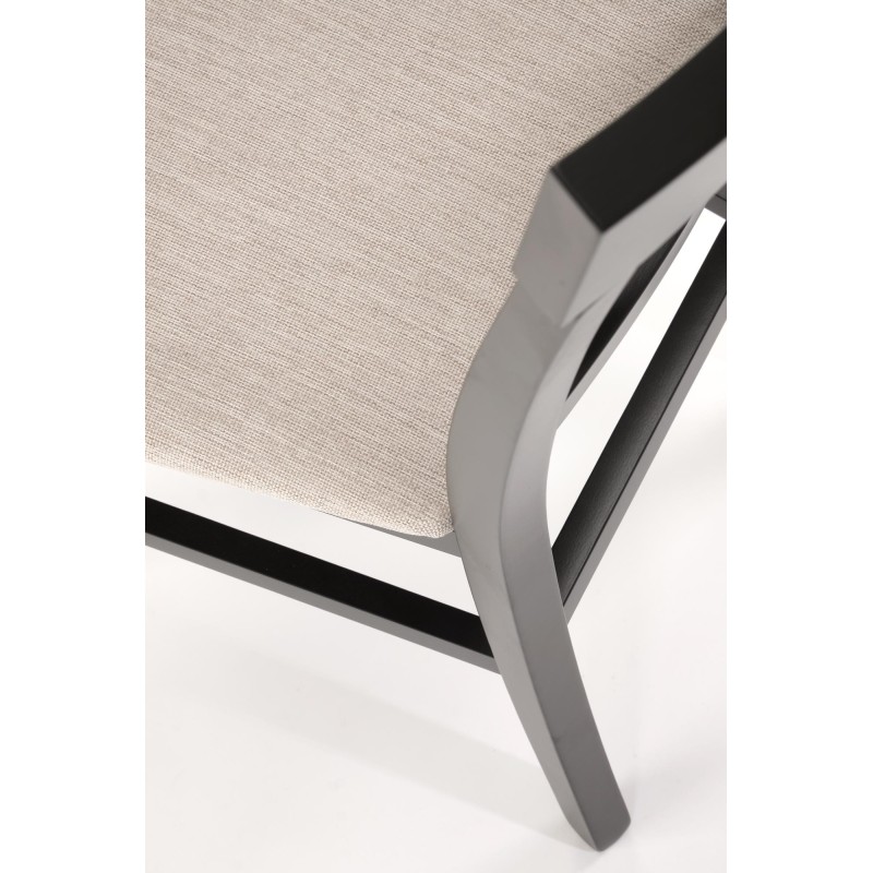 'TUTTI 2 Black Chair / Upholstery: Inari 22' 'TUTTI 2 Black Chair / Upholstery: Inari 22'