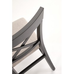 'TUTTI 2 Black Chair / Upholstery: Inari 22' 'TUTTI 2 Black Chair / Upholstery: Inari 22'