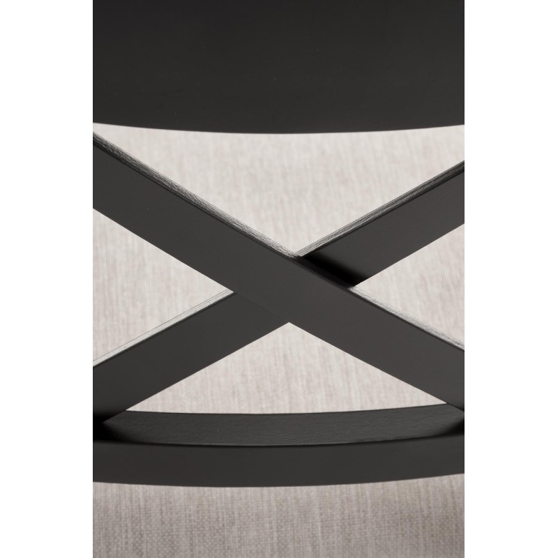 'TUTTI 2 Black Chair / Upholstery: Inari 22' 'TUTTI 2 Black Chair / Upholstery: Inari 22'