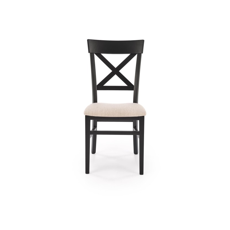 'TUTTI 2 Black Chair / Upholstery: Inari 22' 'TUTTI 2 Black Chair / Upholstery: Inari 22'