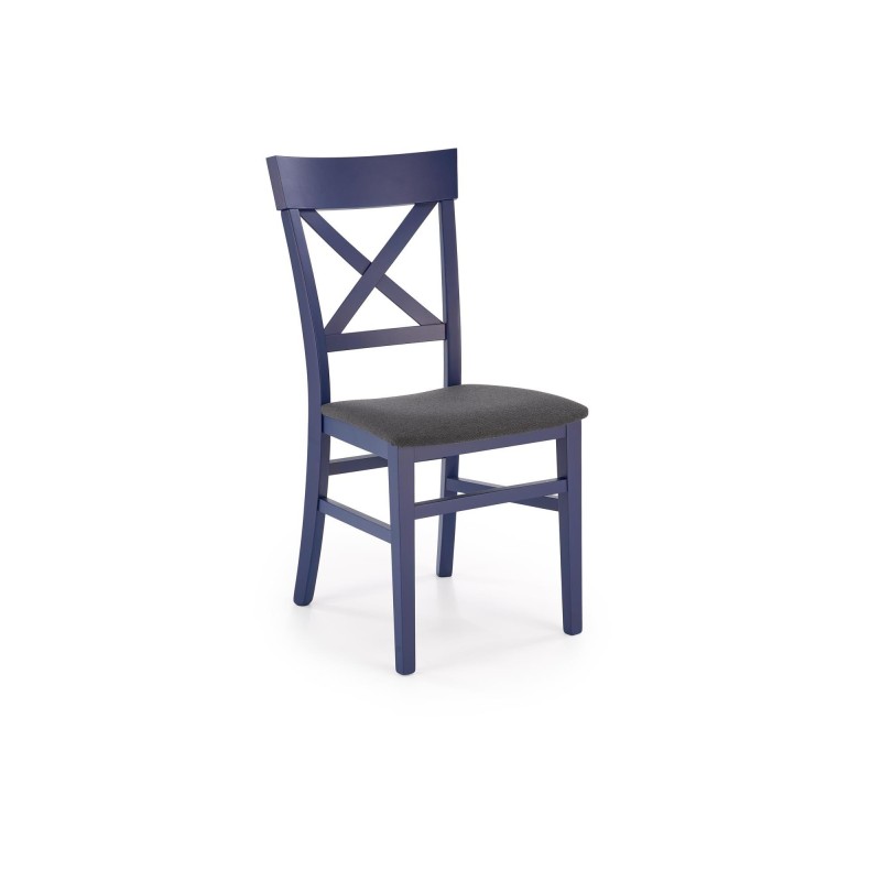 'TUTTI 2 Navy Blue Chair / Upholstery: Inari 95' 'TUTTI 2 Navy Blue Chair / Upholstery: Inari 95'