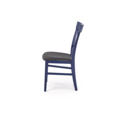 'TUTTI 2 Navy Blue Chair / Upholstery: Inari 95' 'TUTTI 2 Navy Blue Chair / Upholstery: Inari 95'