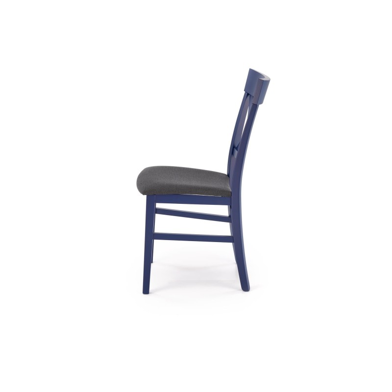 'TUTTI 2 Navy Blue Chair / Upholstery: Inari 95' 'TUTTI 2 Navy Blue Chair / Upholstery: Inari 95'