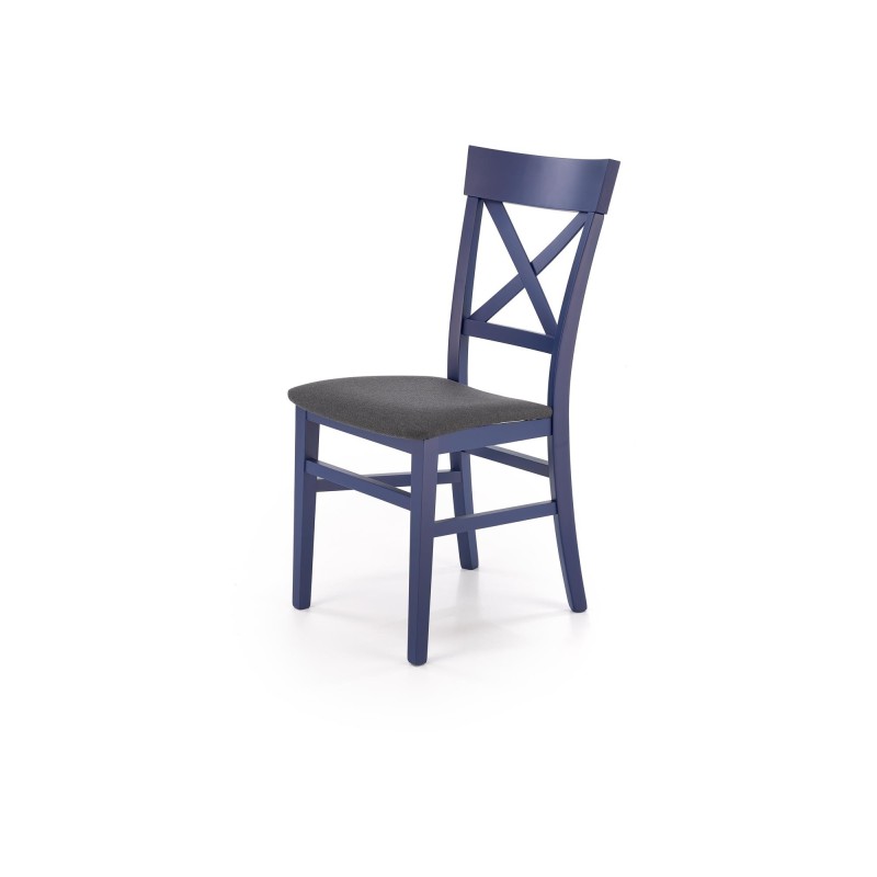 'TUTTI 2 Navy Blue Chair / Upholstery: Inari 95' 'TUTTI 2 Navy Blue Chair / Upholstery: Inari 95'
