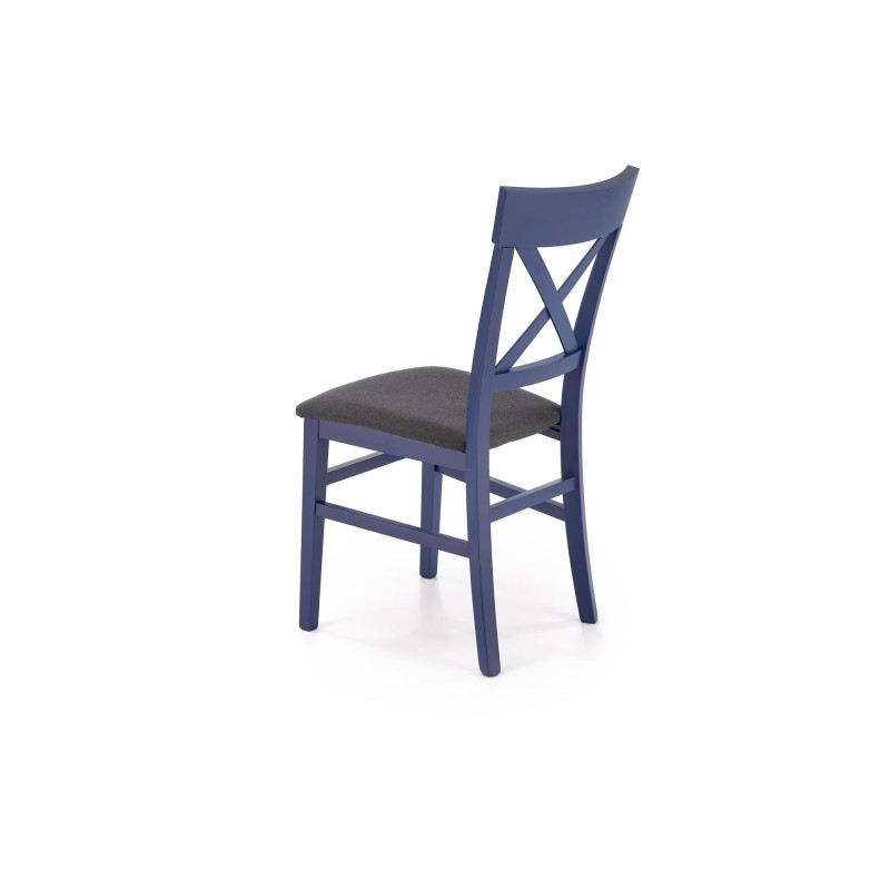 'TUTTI 2 Navy Blue Chair / Upholstery: Inari 95' 'TUTTI 2 Navy Blue Chair / Upholstery: Inari 95'