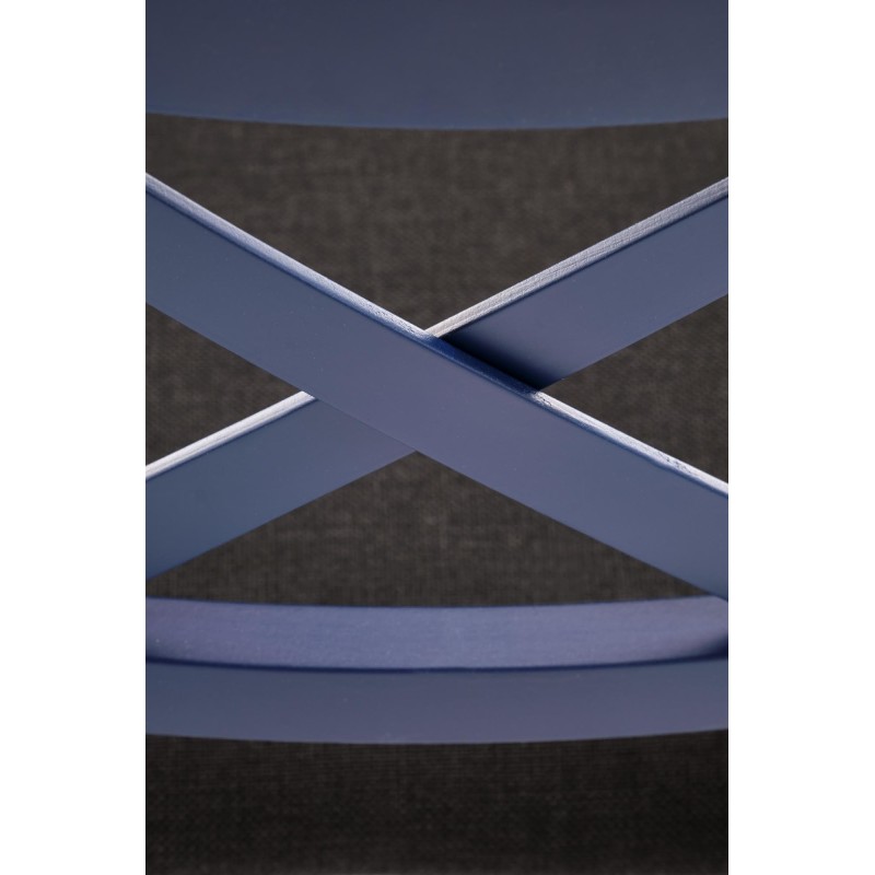 'TUTTI 2 Navy Blue Chair / Upholstery: Inari 95' 'TUTTI 2 Navy Blue Chair / Upholstery: Inari 95'