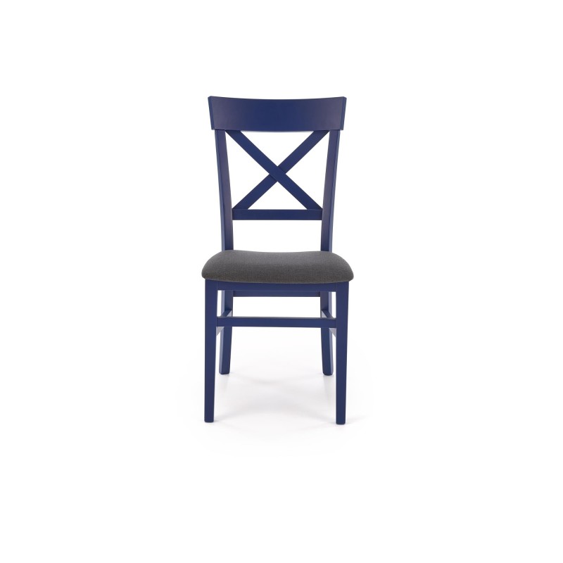 'TUTTI 2 Navy Blue Chair / Upholstery: Inari 95' 'TUTTI 2 Navy Blue Chair / Upholstery: Inari 95'