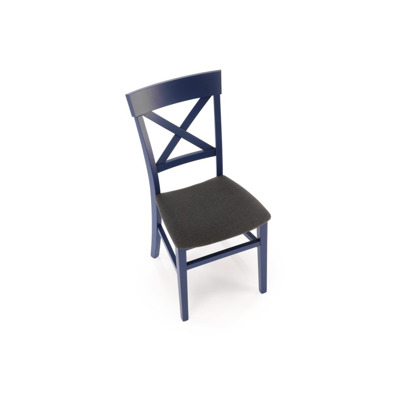 'TUTTI 2 Navy Blue Chair / Upholstery: Inari 95' 'TUTTI 2 Navy Blue Chair / Upholstery: Inari 95'