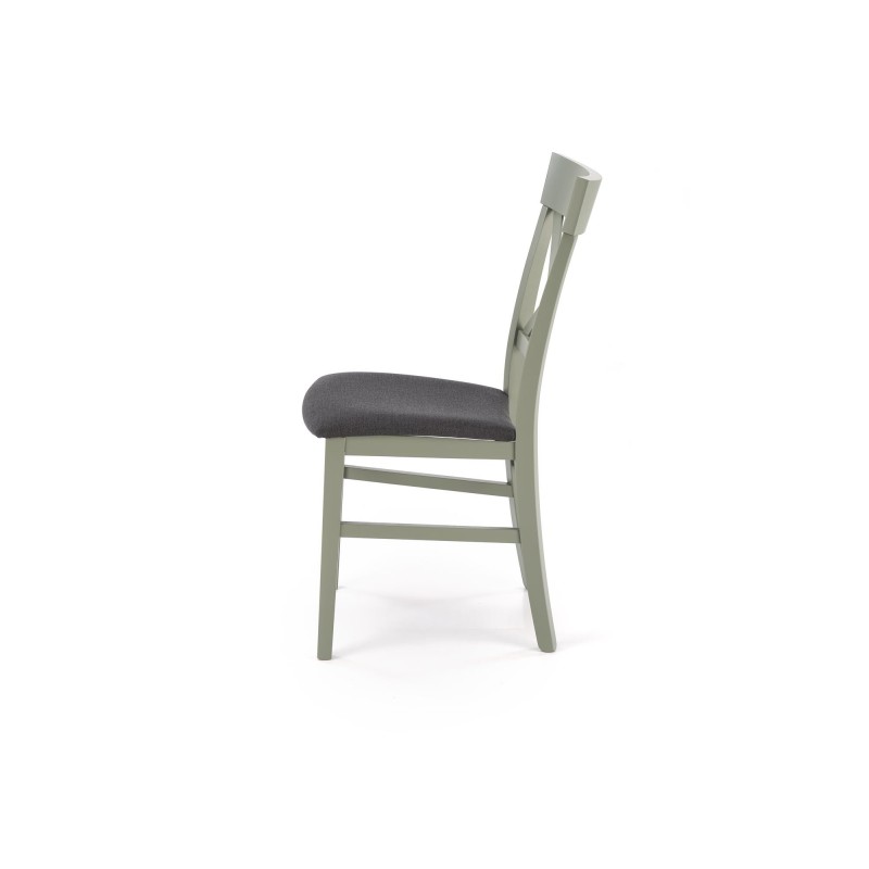 'TUTTI 2 Gray-Green Chair / Upholstery: Inari 95' 'TUTTI 2 Gray-Green Chair / Upholstery: Inari 95'