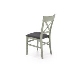 'TUTTI 2 Gray-Green Chair / Upholstery: Inari 95' 'TUTTI 2 Gray-Green Chair / Upholstery: Inari 95'